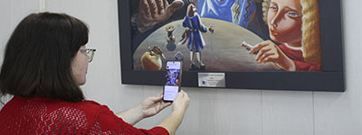 AR guided tour of the Art library 2025