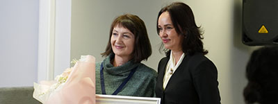 Library system director honored with federal award 2025