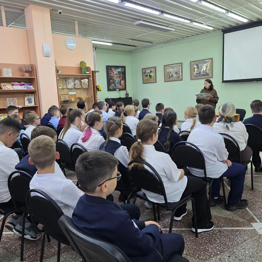 The Reading about Lake Baikal campaign at the universal library 2026 3