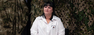 SVO volunteers talk about important matters with Olesya Vasilyeva 2025